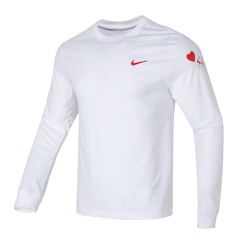 正品Nike/耐克男子新年款圆领套头休闲运动长袖T恤FV3994-100-663-图3