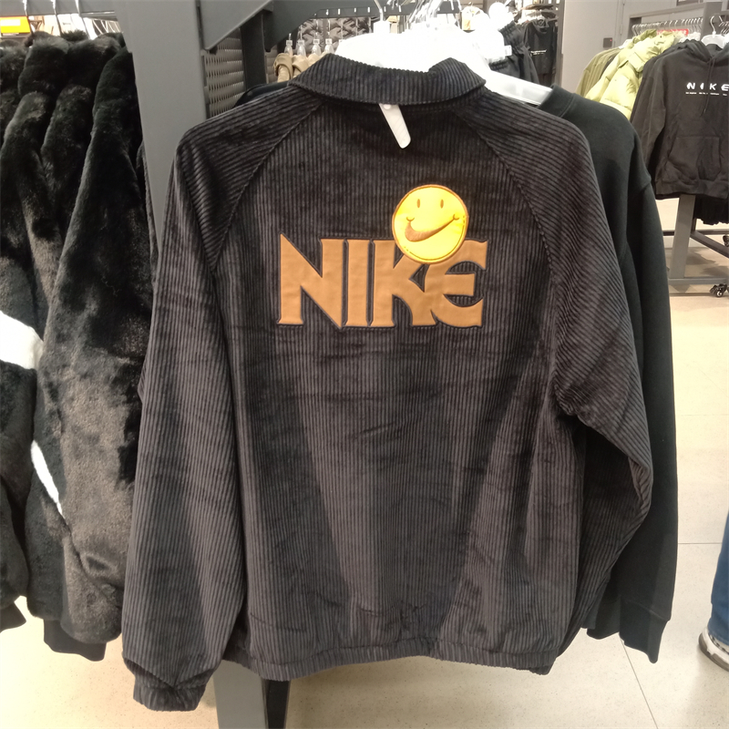 正品Nike/耐克秋冬季男子休闲运动保暖防风夹克翻领外套 FZ5737 - 图0