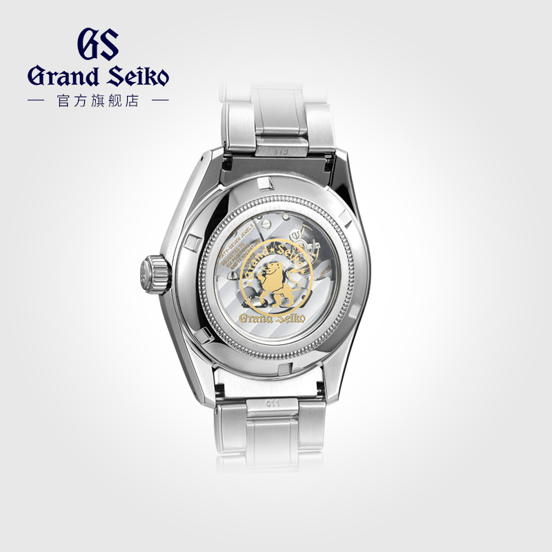 【四季秋月夜】GrandSeiko冠蓝狮大精工gs官方机械钢男表SBGH273G