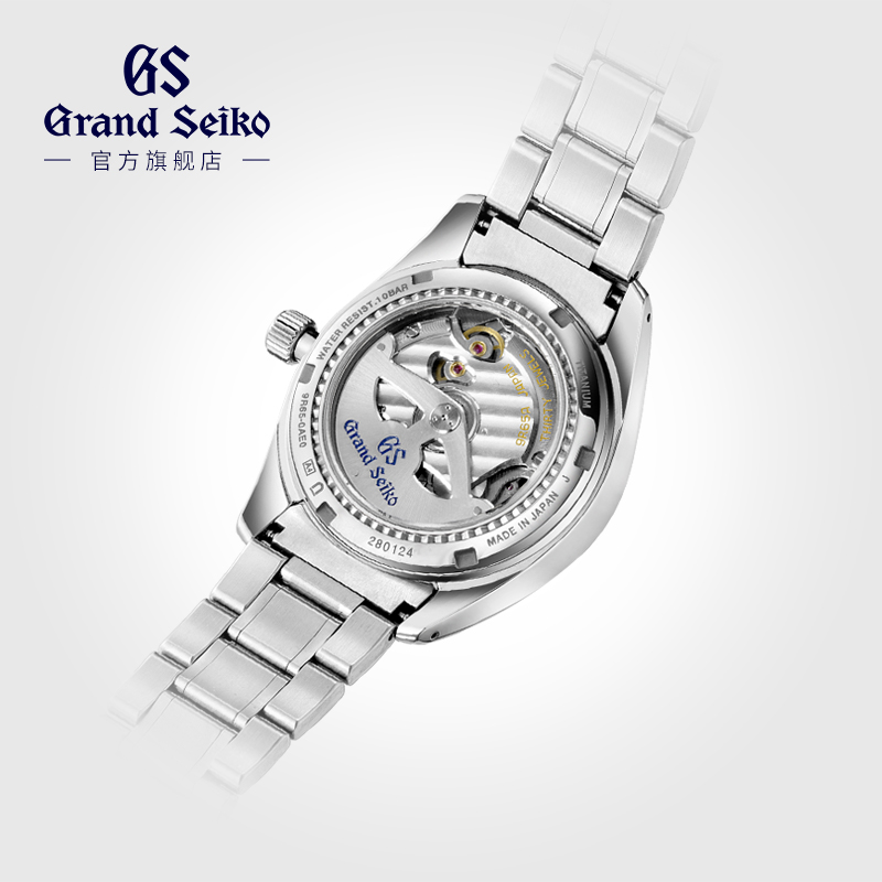 【信州白雪】GrandSeiko冠蓝狮gs信州白雪花SD情侣手表SBGA211G - 图3