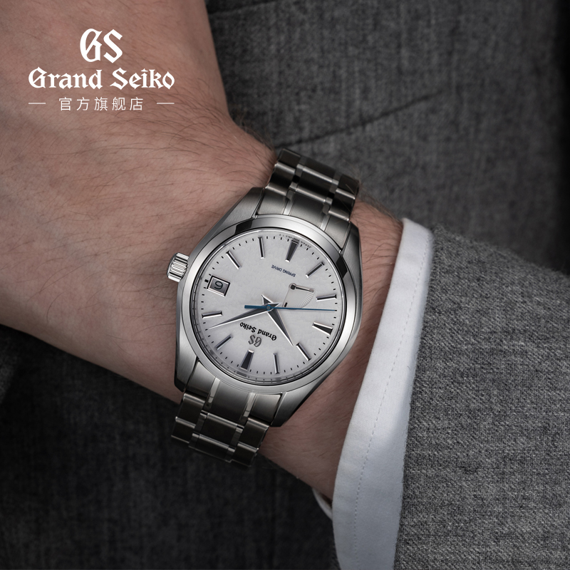 【信州白雪】GrandSeiko冠蓝狮gs信州白雪花SD情侣手表SBGA211G - 图1