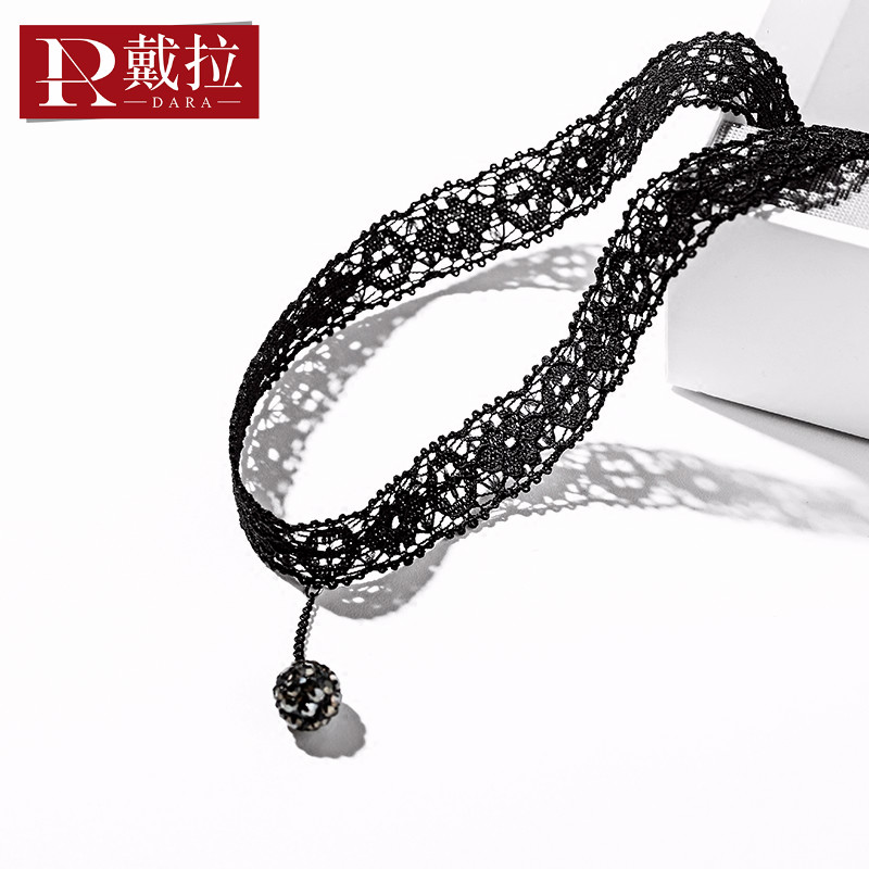 2020 Íøºì¾±´øÏîÁ´ chocker ´÷À ºÚÉ«ÀÙË¿¶Ì¿îËø¹Ç¾±Á´Å® пȦ 2020 Íøºì¾±´øÏîÁ´ chocker ´÷À ºÚÉ«ÀÙË¿¶Ì¿îËø¹Ç¾±Á´Å® пȦ