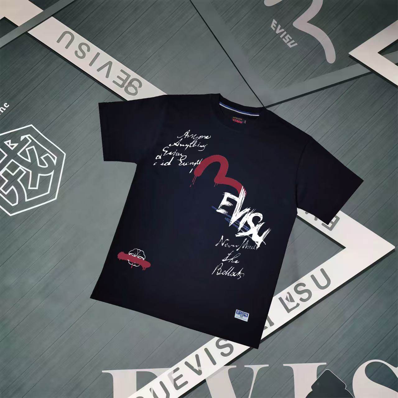 福神短袖男士 潮2026新款海鸥字母涂鸦印花纯棉时尚百搭休闲T恤女,淘宝优惠券,粉丝福利购,淘宝优惠卷