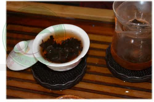 普洱茶普洱2003年制，熟茶，特价，小金砖 高香普洱 宫廷普洱 - 图2