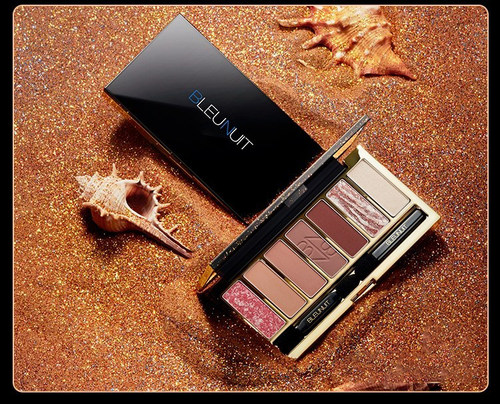 深蓝彩妆BLEUNUIT琉璃星光七色眼影盘 暮霭星沙 不脱妆小众品牌 - 图2