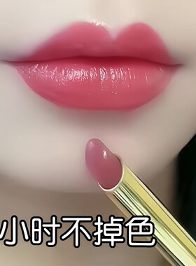 不掉色不沾杯口红雨衣滋润防水肉桂奶茶裸色系素颜淡妆显白正品