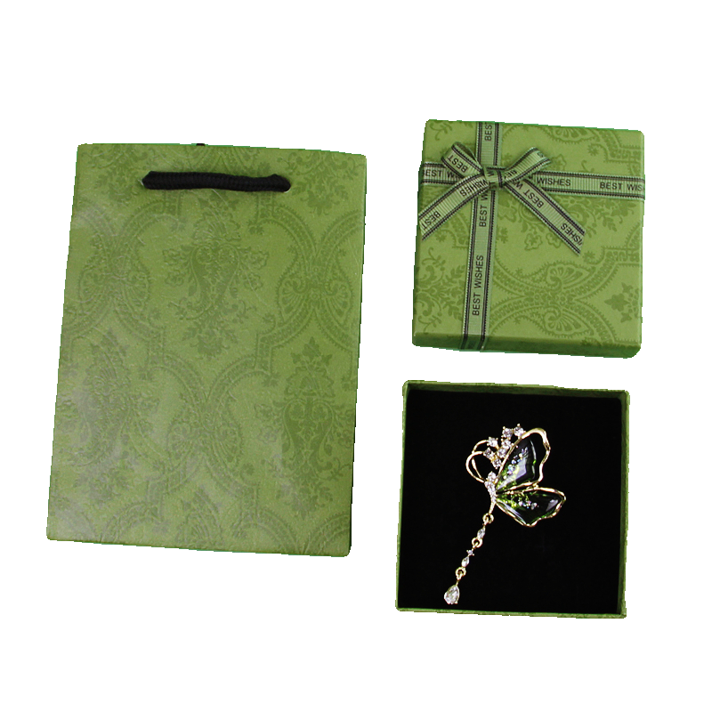 生日礼物女生闺蜜圣诞节元旦新年跨年送女朋友老师中国风胸针礼盒