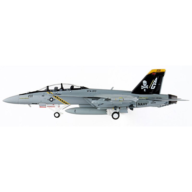 hogan HG6207 1/200海盗旗F-18 F18合金成品飞机模型摆件VFA-103 - 图3