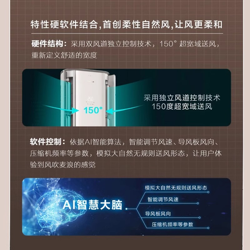 海信璀璨空调大3匹柜机新一级Hisense/海信 KFR-72LW/C310V-X1 - 图1