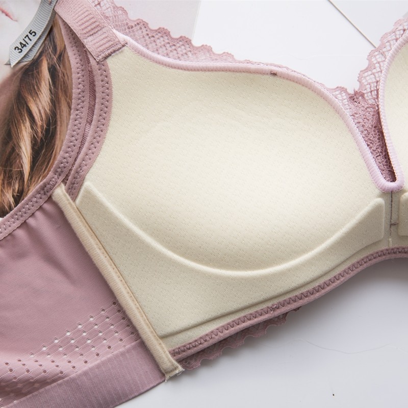 婴儿棉小胸平胸无钢圈透气中厚文胸 沐梓家小胸平胸内衣店文胸