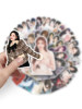 Ju Jingyi celebrity peripheral ledger material stickers