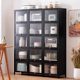 Kitchen storage rack with door storage cabinet floor-to-ceiling oven