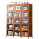 Kitchen storage rack with door storage cabinet floor-to-ceiling oven