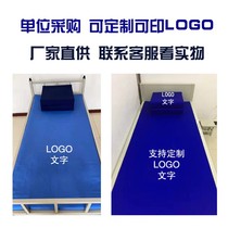 Dark blue sheet light blue sheet Three sets organ unit set to make bed sheet thickened wear-proof letdown custom L