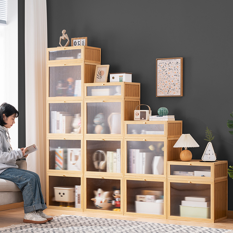 Taozhiliangpin bookshelf floor-standing storage shelf bookcase