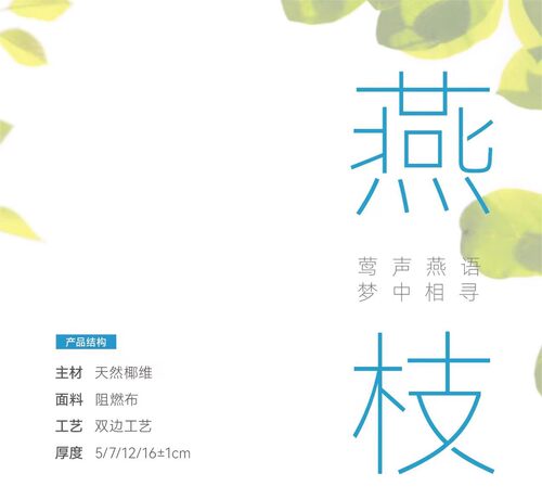 玮兰制造燕枝兰婷软棕床垫环保无甲醛椰维无胶水椰珍定制正品包邮 - 图0
