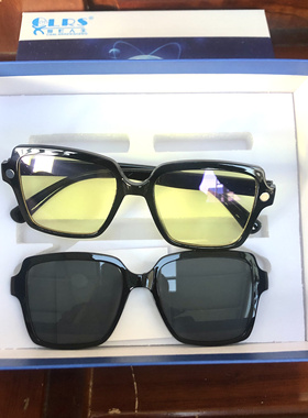 灿烂人生新品上市防蓝光防辐射防紫外线辐射平光眼镜二合一