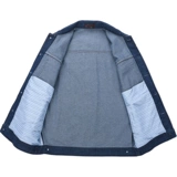 Джинсовый демисезонный комбинезон, износостойкие штаны, защита от ожогов, увеличенная толщина