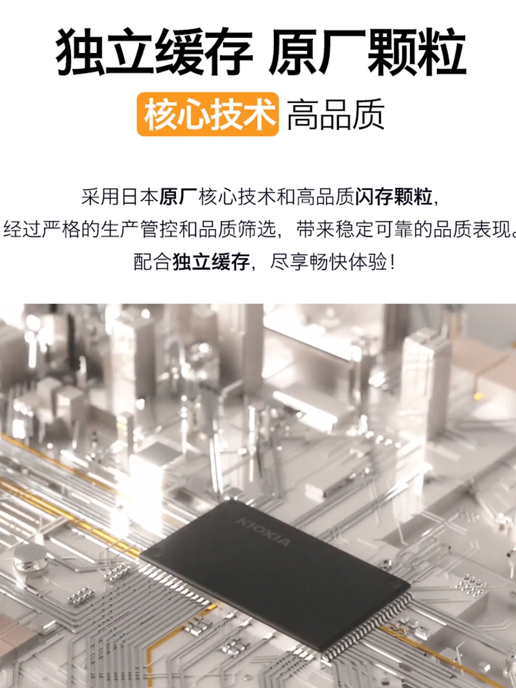 Kioxia/铠侠RC20 1TB 2TB M.2 NVMe固态硬盘SE10 SSD台式机笔记本 - 图1