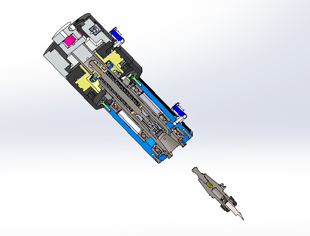 机床主轴夹头详细3D机械 G715 机械设计参考资料设计素材素材资料 - 图1