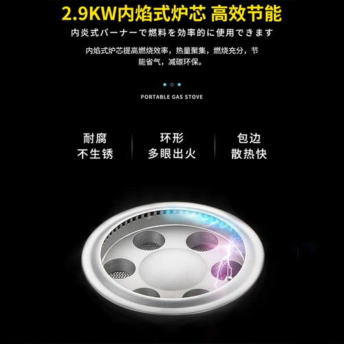 Япония импортированная карта iwakana -type Home Permons с портативной печкой для ветропроницаемой газостойки Kas Hot Barger Barbeer Pyven