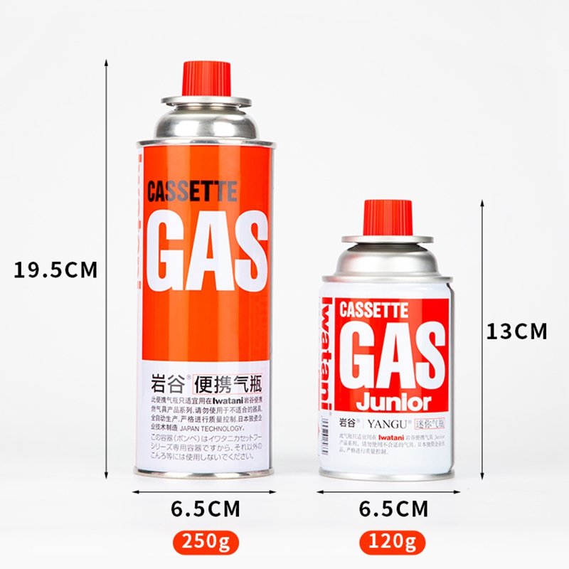 正品岩谷迷你气瓶便携卡式炉气罐户外野炊瓦斯迷你燃气瓶120g气体-图2