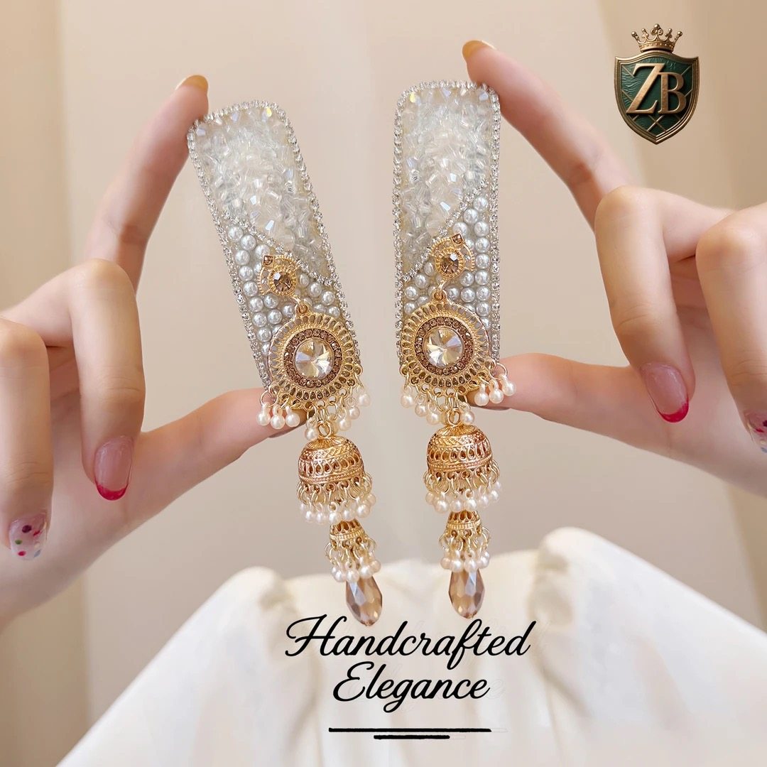 网剧女主苏茉冉同款新中式银色流苏彩钻发夹侧边高定民族风发饰女,淘宝优惠券,粉丝福利购,淘宝优惠卷