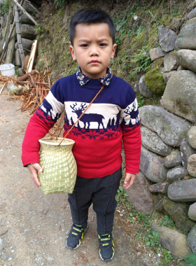 小背篓幼儿园玩具竹篓