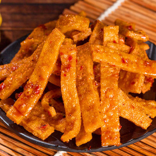 湖娃仔麻辣菽肉麻辣丝湖南常德特产酸辣素肉豆皮辣片怀旧零食小吃 - 图3