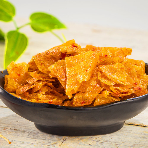 常德高山街麻辣丝素肉湖南特产素豆皮豆腐干儿时怀旧零食酸辣小吃 - 图1