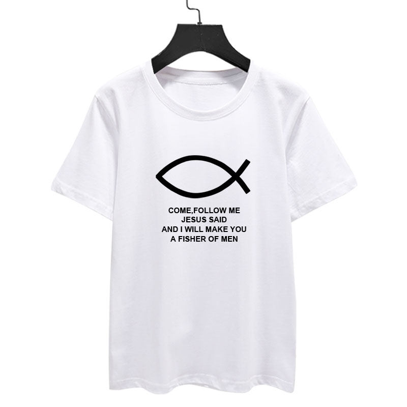 基督教耶稣爱你十字架哈利路亚t恤 衫舍男装T恤