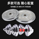 Electroplated dumbbells manufacturer direct sales cast iron small hole 2.5kg 5kg barbell universal household arm muscle fitness equipment