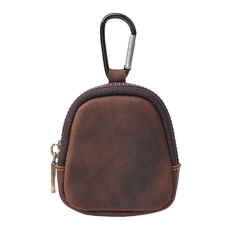 牛皮小钱包原创日系青年硬币包零钱包拉链真皮耳机包钥匙包挂件,淘宝优惠券,粉丝福利购,淘宝优惠卷