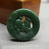 Природная руда из нефрита, яшма, украшение в форме дракона, подвеска подходит для мужчин и женщин, ожерелье