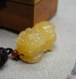 Украшение в форме дракона из провинции Юньнань, трехмерная резная подвеска подходит для мужчин и женщин