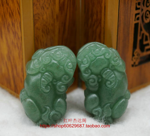 天然正品东陵玉貔貅吊坠女 本命年情侣挂坠 男士项链正品 - 图2