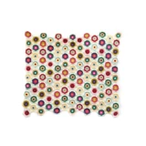 Шестиугольное геометричное одеяло, плетеный крючок для вязания ручной работы, набор материалов, DIY