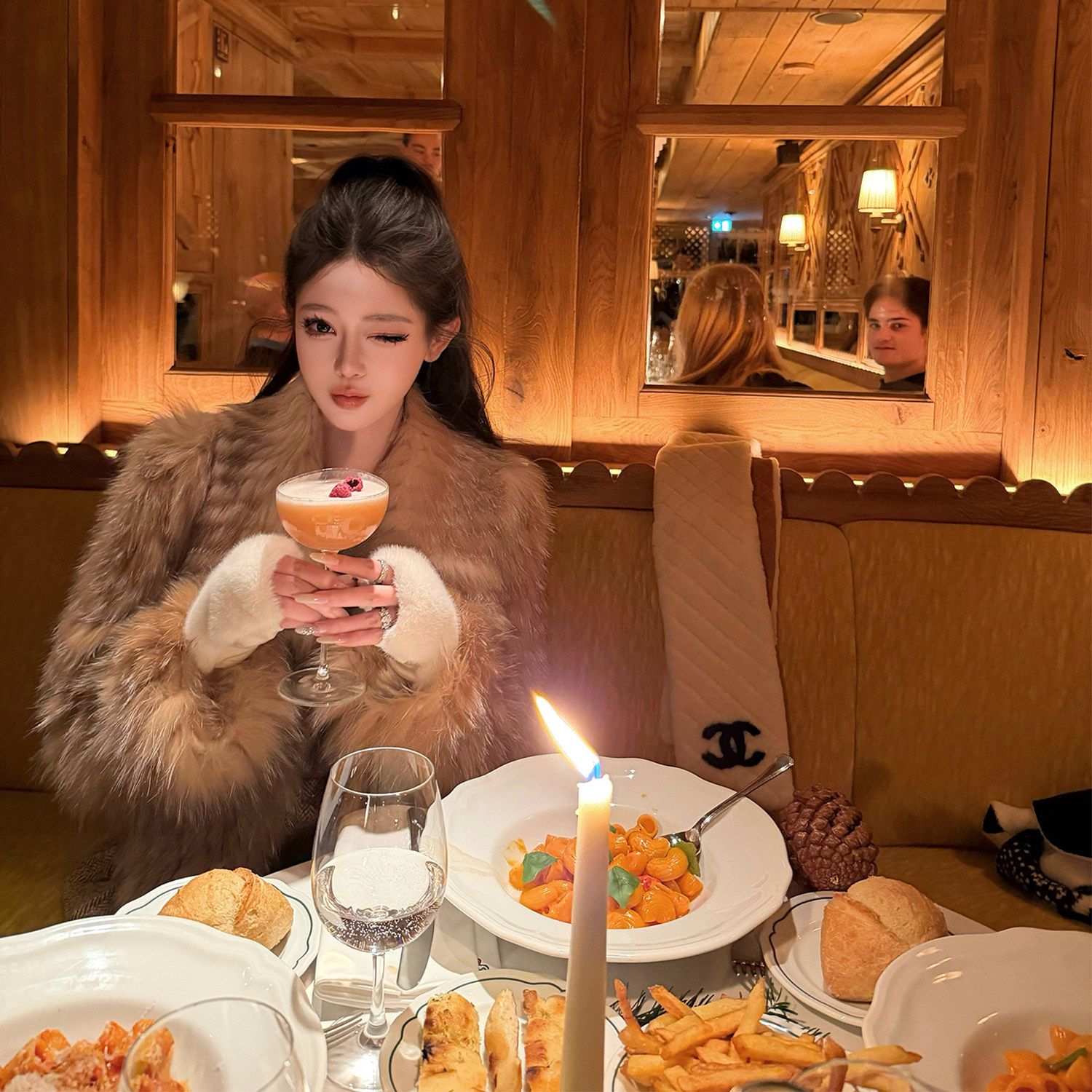 viola【挪威狐】追光童话 稀有狐cp十字狐/银蓝狐外套轻奢老钱风,淘宝优惠券,粉丝福利购,淘宝优惠卷