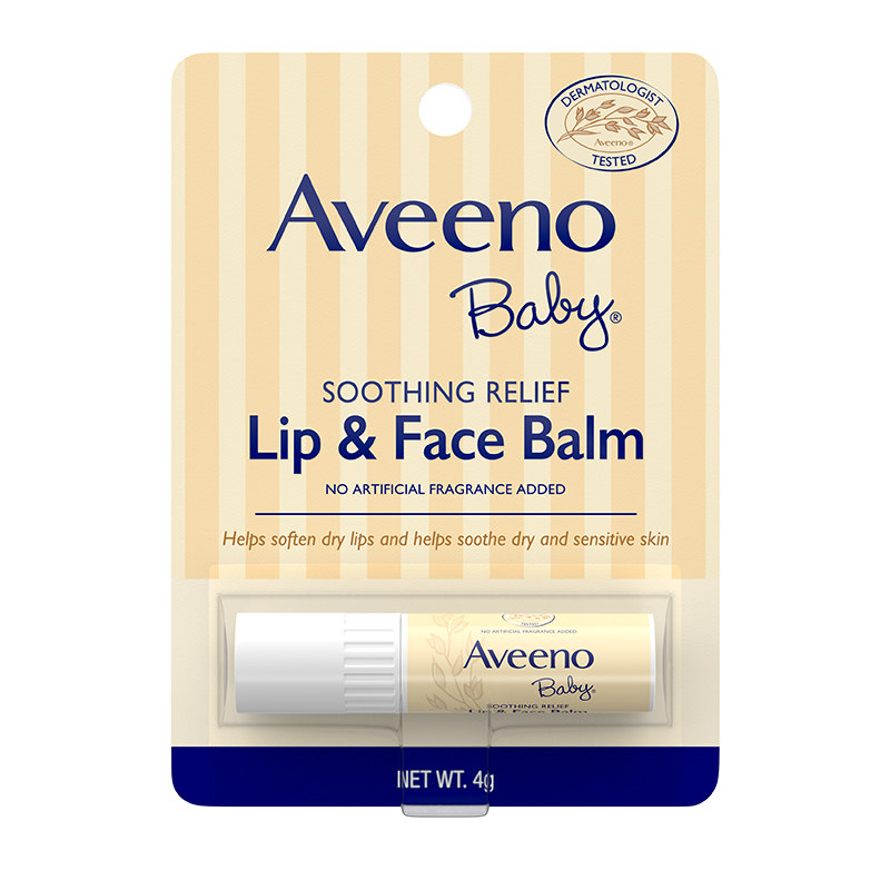 aveeno艾惟诺婴儿秋冬季舒缓润唇膏 aveeno宝宝护唇/润唇