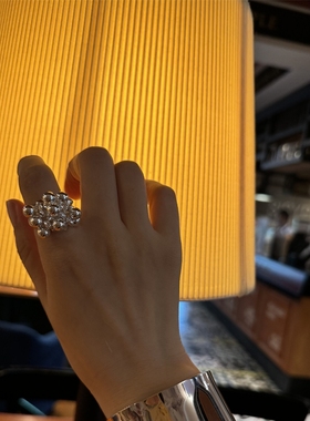 圆球韩国葡萄串珠S925纯银气质