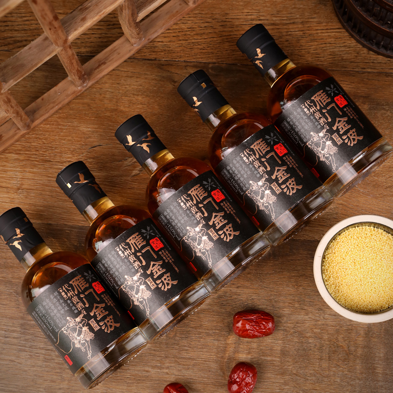 雁门金波代州黄酒百户侯 半甜型 山西老字号非遗无焦糖色代县黄酒 - 图2