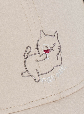 XOTIC官方 富猫玩味鸭舌帽春夏新品户外个性遮阳小众显脸小棒球帽
