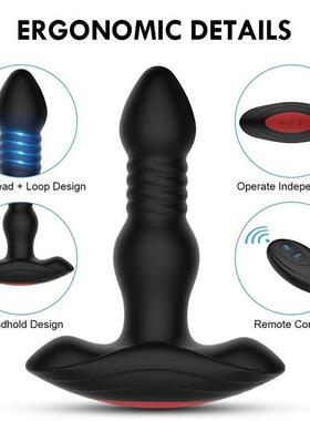 Anal Vibrator for Men Prostate Massager Wireless Remote Cont