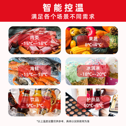冰虎车载冰箱压缩机制冷12V24V冷藏冷冻车家两用手提电冰箱小冰柜 - 图3