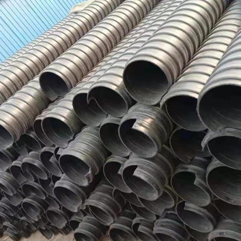 PE双壁波纹管800增强螺旋管大口径污水管排污井排水管工厂现货 - 图2