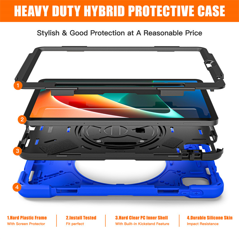 适用小米Pad5保护套后盖xiaomi pad5 pro case Protective Cover - 图0