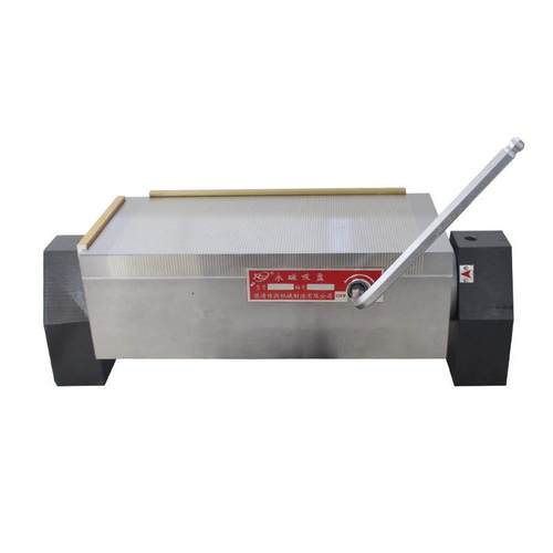 雕刻机磨铣削用强磁夹具150*00回转永磁吸盘透磁深度大厂家现货 - 图3