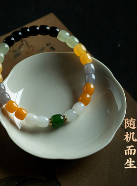 准备好和田玉手串的颜值暴击了没