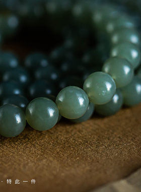 天然和田玉手串国风手链高档礼物