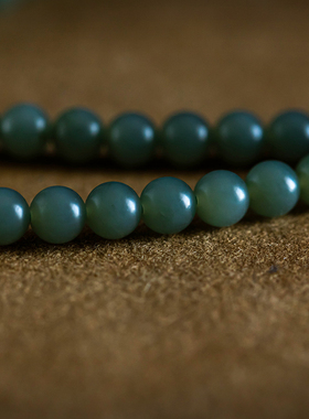 天然和田玉多圈手串国风男女手链